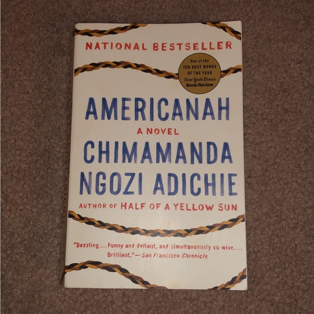 Americanah by Chimamanda Ngozi Adichie